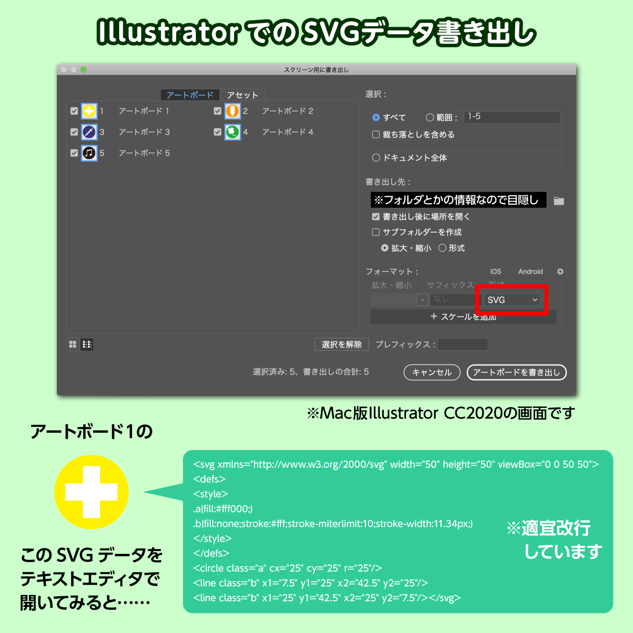 SVGデータはどうやって作る？